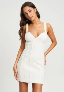 ELIDIA - Sukienka Etui - White