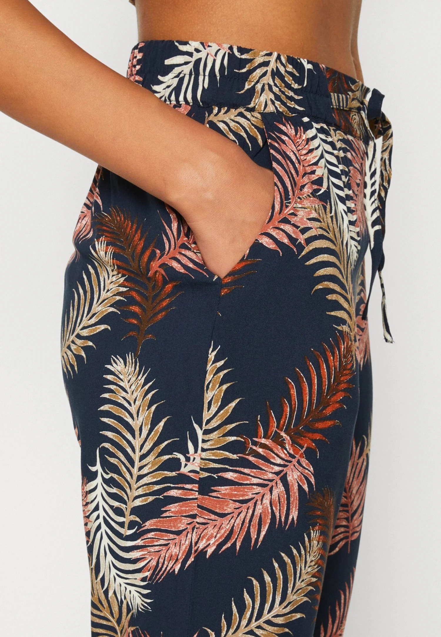 Vero Moda VMEASY PANTS - Spodnie Materiałowe - Navy - obrazek 6