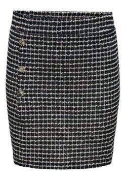 ONLY CARMAKOMA CURVY - Spódnica Ołówkowa - Black