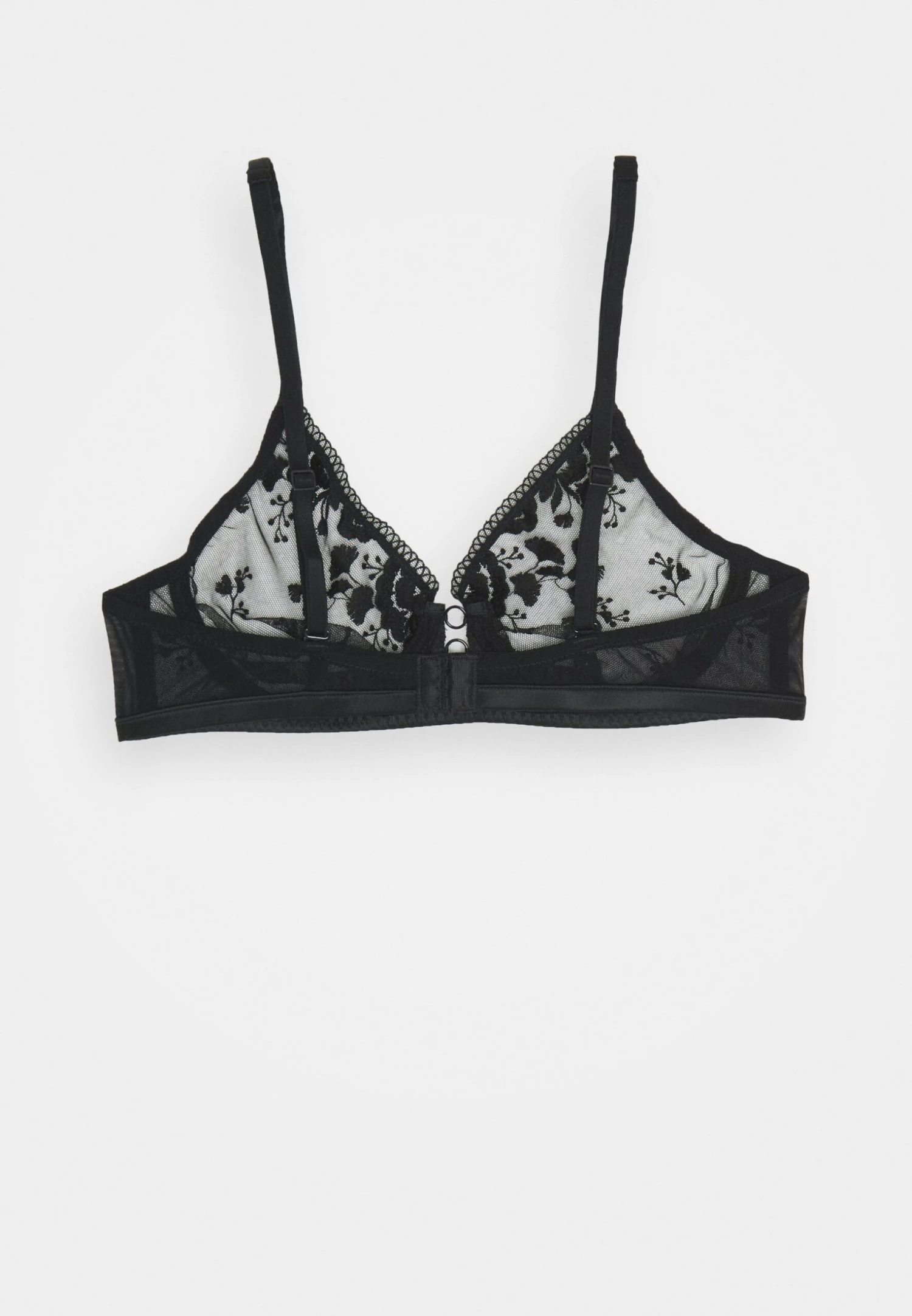 Simone Perele ORPHEE - Biustonosz Z Trójkątną Miseczką - Black - obrazek 2