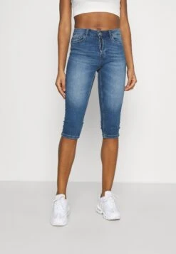 Vero Moda VMSEVEN - Szorty Jeansowe - Medium Blue Denim