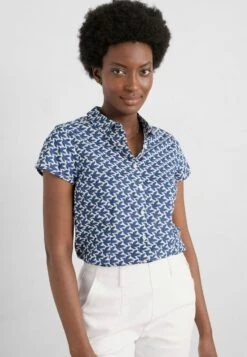 RUSHMAKER - Koszula - Retro Birds Marine