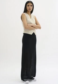 AVAMW - Długa Spódnica - Black