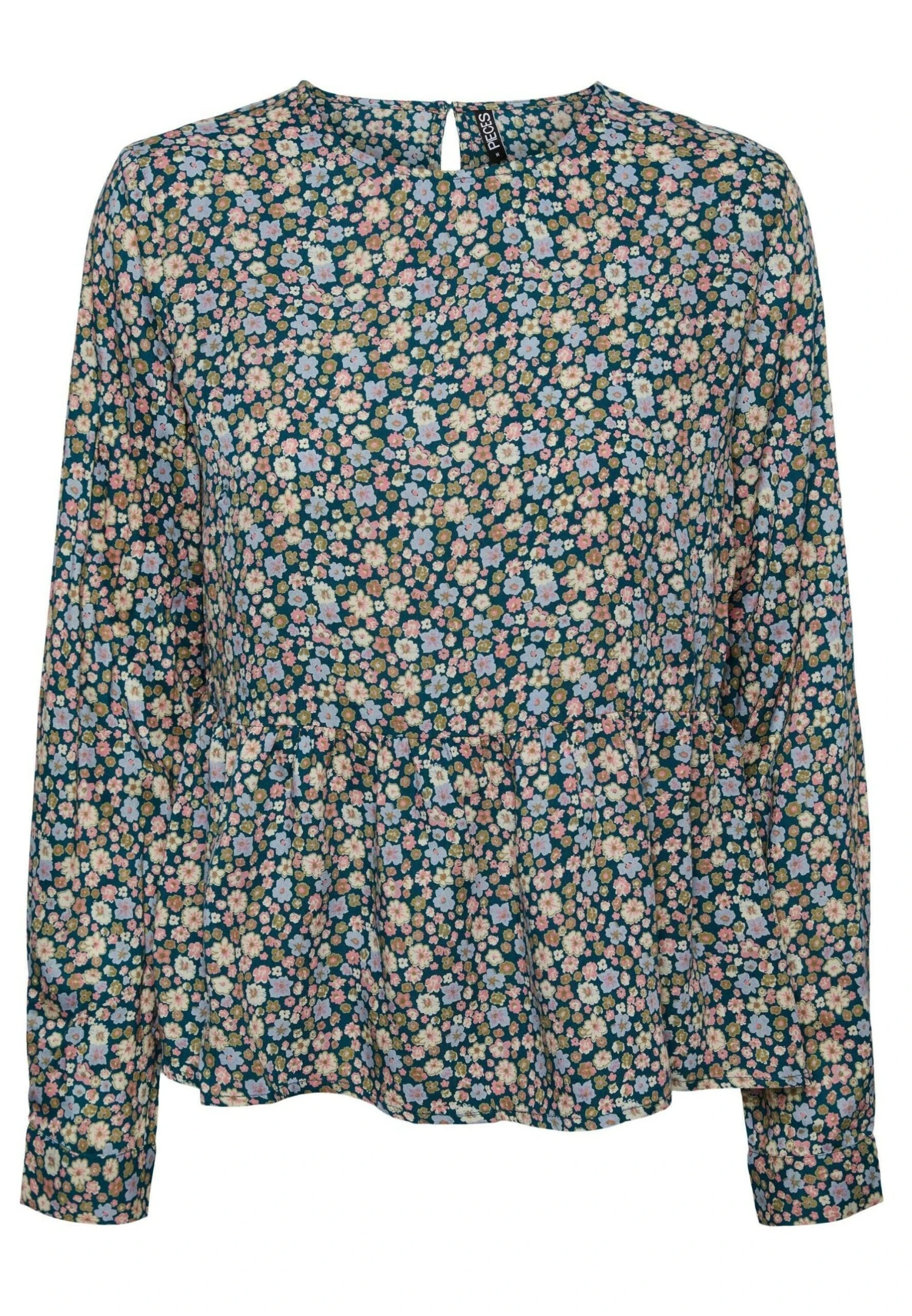 Pieces Bluzka - Deep Lagoon - obrazek 5