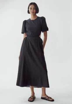 Calli GLORA MIDI - Sukienka Letnia - Black