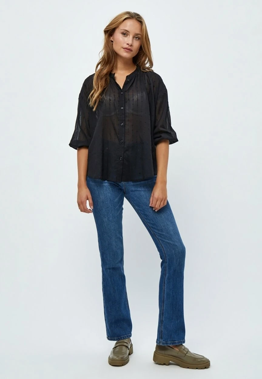 Peppercorn FREYA - Koszula - Black - obrazek 2