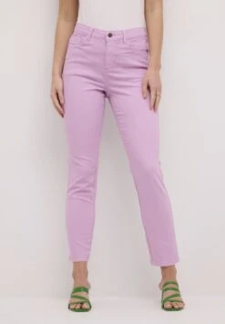 Kaffe KAZELINA - Jeansy Slim Fit - Lupine