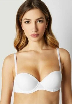 Yamamay NEW JUSTIN - Biustonosz Bardotka - White