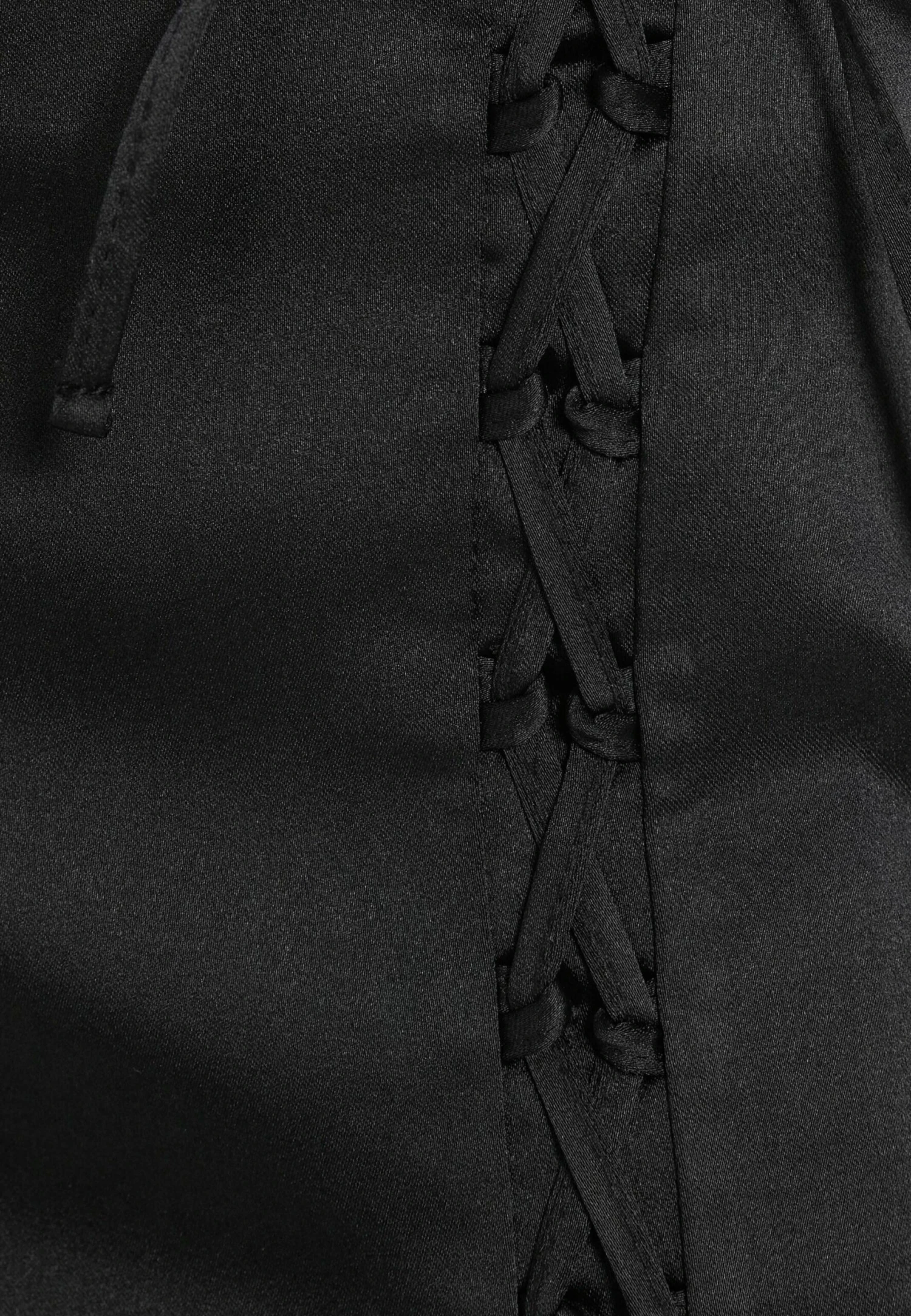 BERSHKA UP - MINI - Spódnica Mini - Black - obrazek 5