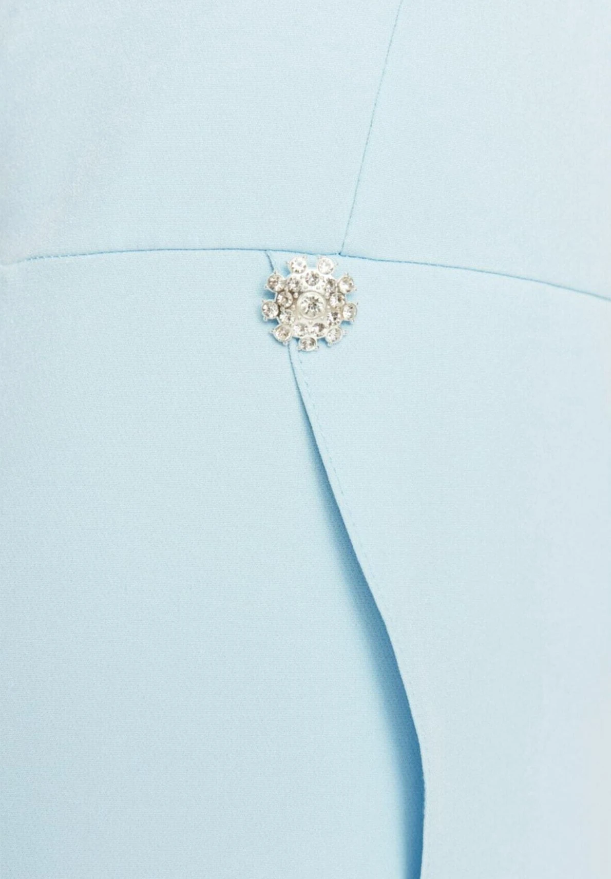 Trendyol Długa Sukienka - Light Blue - obrazek 5