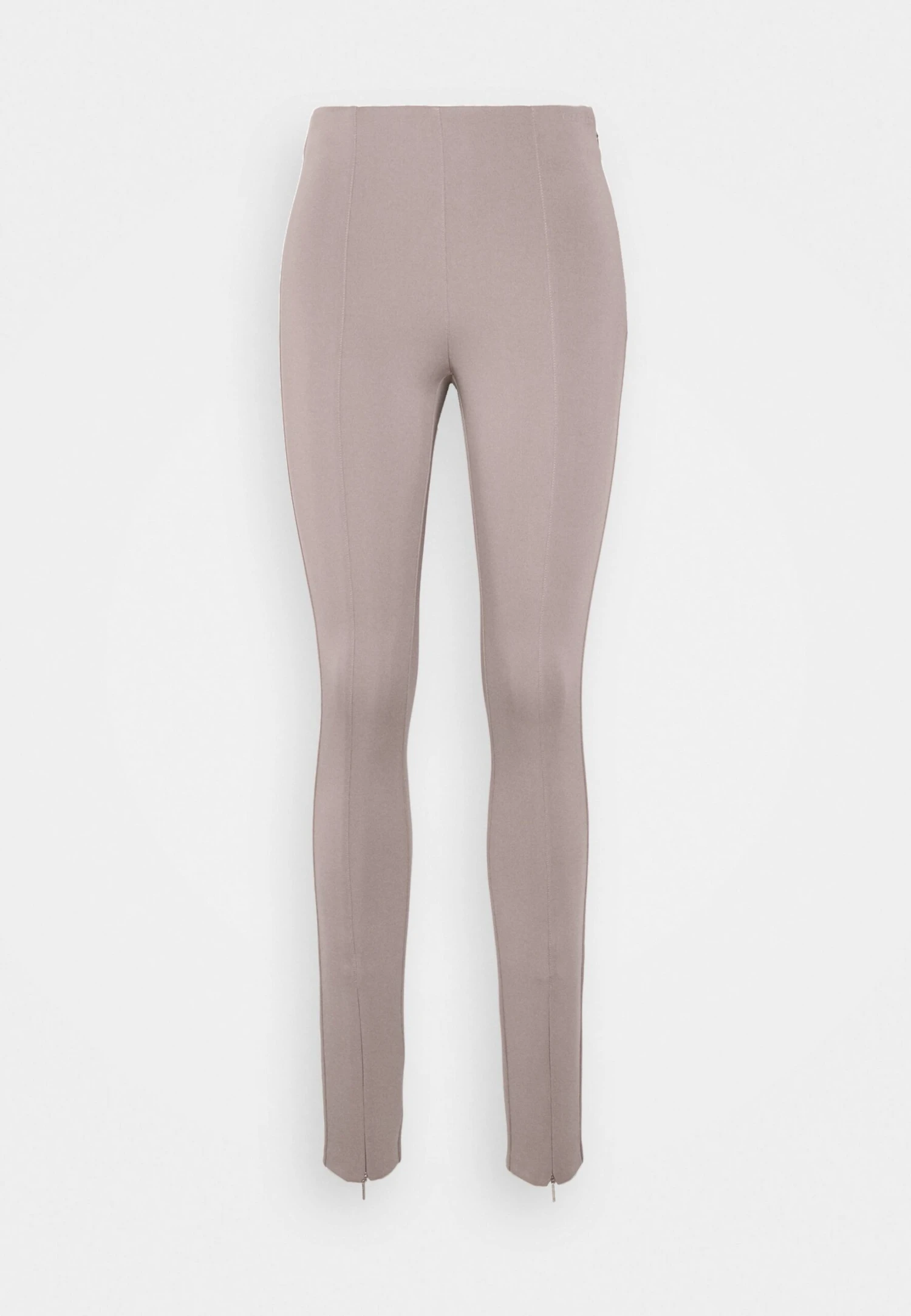 Calvin Klein TECHNICAL SPLIT - Legginsy - Cinder - obrazek 5