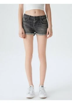 LTB JUDIE ODILIA WASH - Szorty Jeansowe - Dark Grey