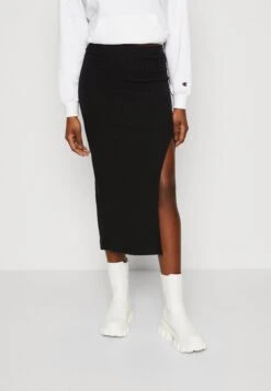 Gina Tricot ADELA SKIRT - Spódnica Ołówkowa - Black