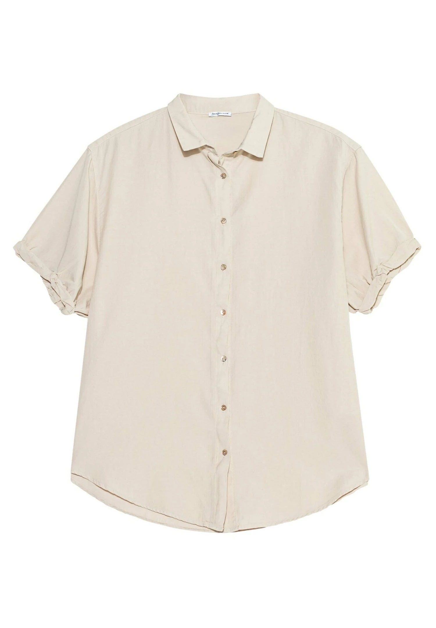 True Religion SHORT-SLEEVED - Koszula - Oatmeal - obrazek 4