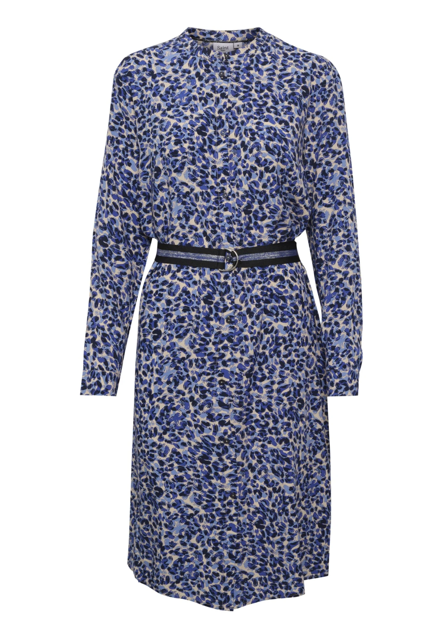 Saint Tropez PELÉSZ - Sukienka Koszulowa - Night Sky Leo Florals - obrazek 5