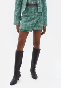 HIGH RISE TWEED - Spódnica Z Zakładką - First Tee