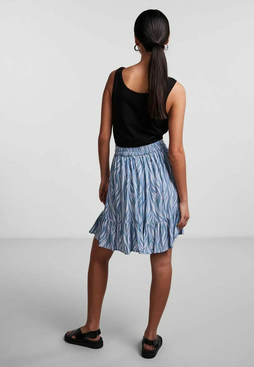 Pieces PCNYA HW BF - Spódnica Mini - Kentucky Blue - obrazek 3