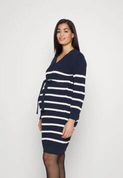 Mamalicious MLPIXIE DRESS - Sukienka Z D偶erseju - Dark Blue