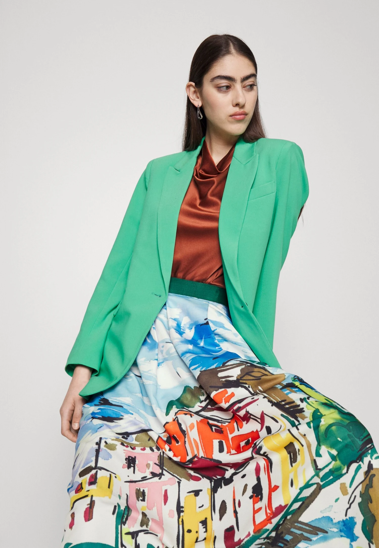 MAX & Co. RISATA - Spódnica Trapezowa - Multicolor - obrazek 4