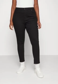 ANKLE - Jeansy Skinny Fit - Black Wash