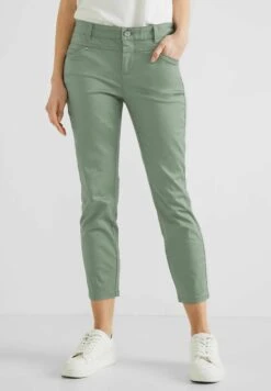 STREET ONE CASUAL FIT - Spodnie Materiałowe - Light Soft Olive