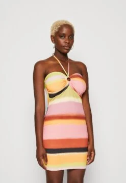 NEVER FULLY DRESSED LISBON STRIPE MINI - Sukienka Z Dżerseju - Multi