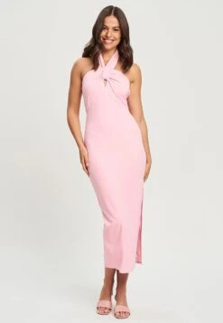 Calli ISLA HALTER - Sukienka Etui - Pink