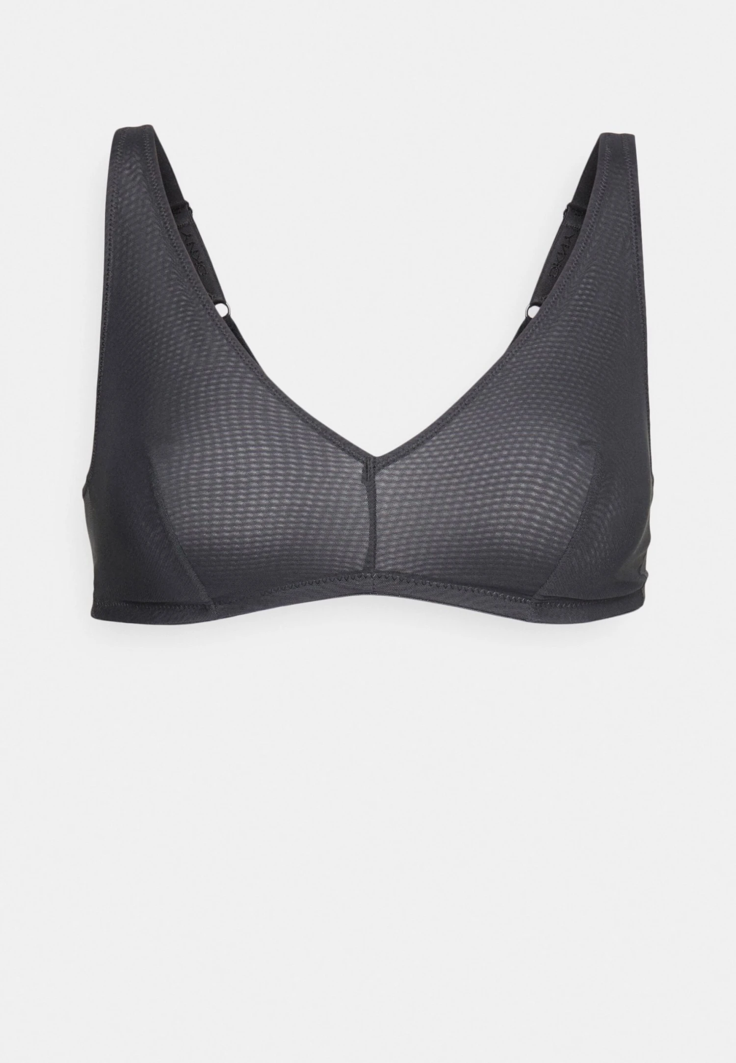 Biustonosz Z Trójkątną Miseczką - Black - obrazek 5