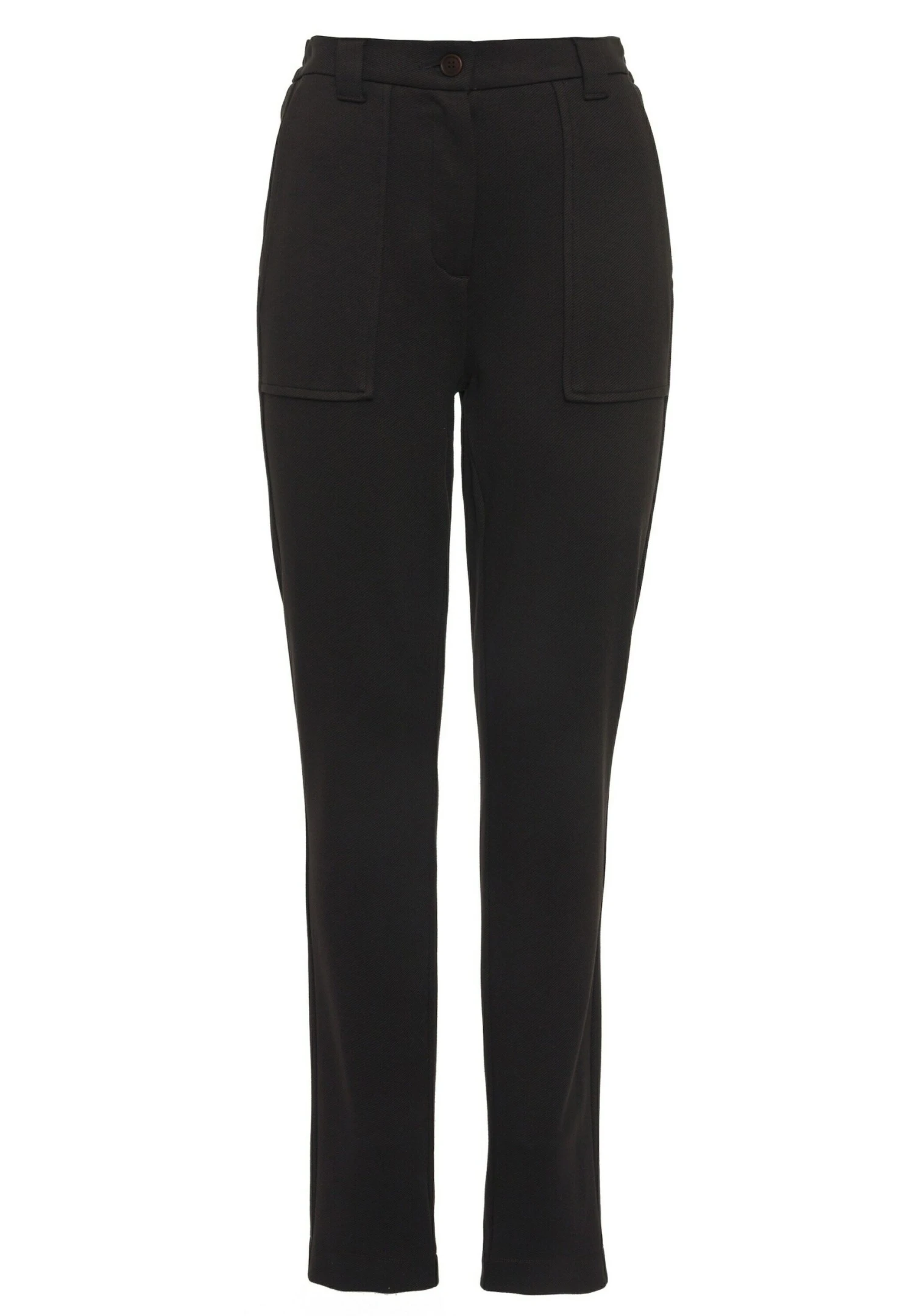 Spodnie Materiałowe - Dunkelbraun - obrazek 5