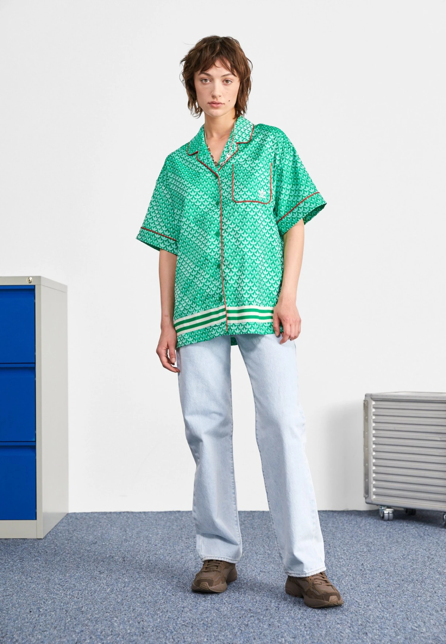 Adidas Originals Bluzka - Green - obrazek 2