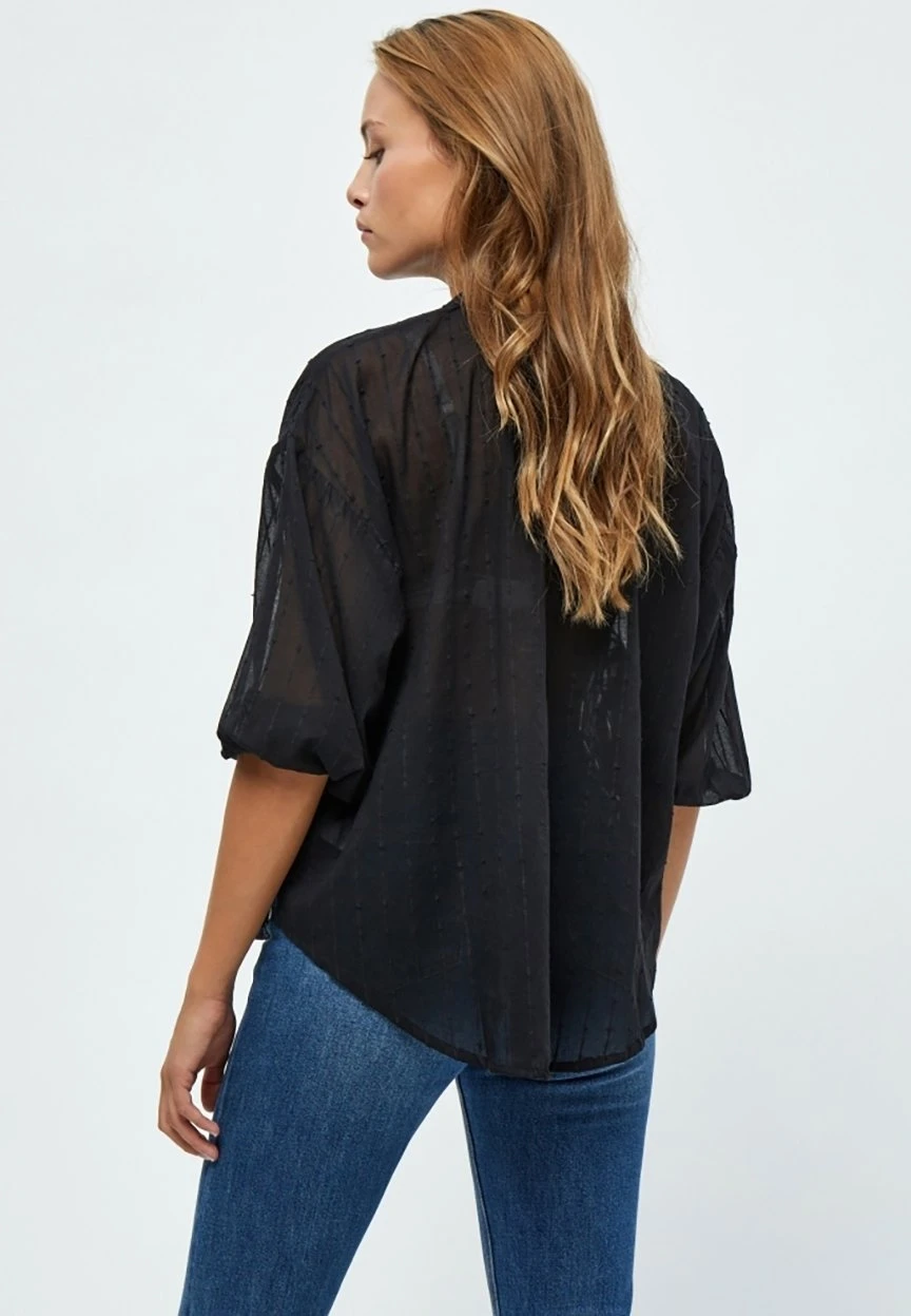 Peppercorn FREYA - Koszula - Black - obrazek 3