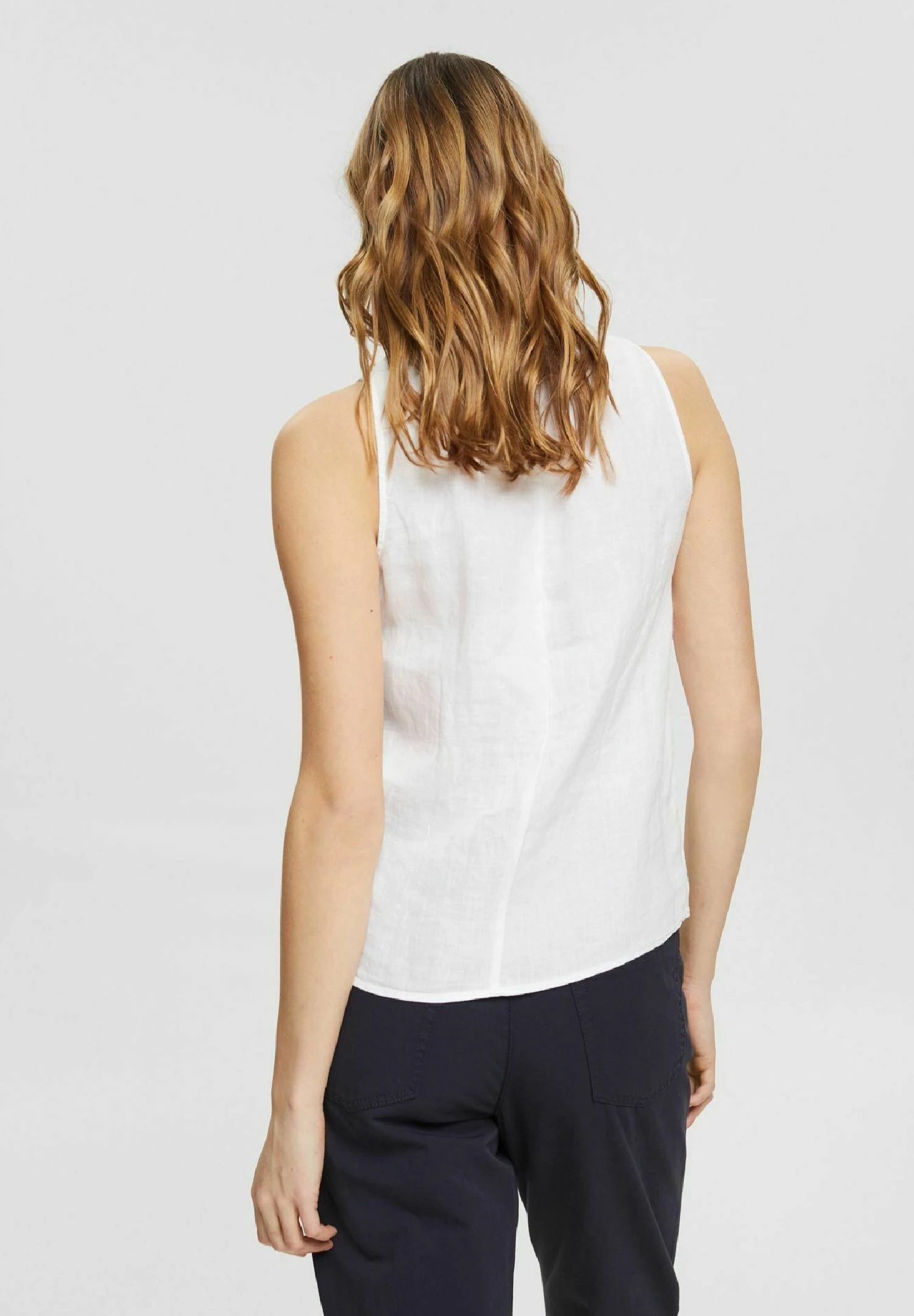 Edc By Esprit Bluzka - White - obrazek 3