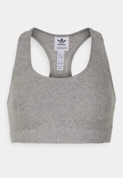 Adidas Originals ORIGINALS BRALETTE - Biustonosz Bustier - Medium Heather Grey