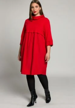 Ulla Popken Sukienka Letnia - Poppy Red