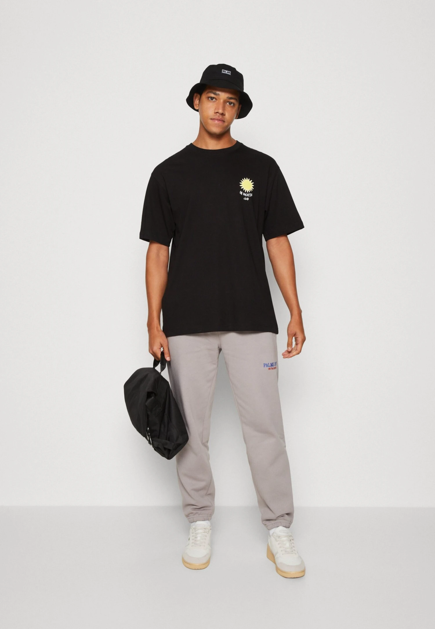 PALMS SPORTS PANTS UNISEX - Spodnie Treningowe - Nude - obrazek 2