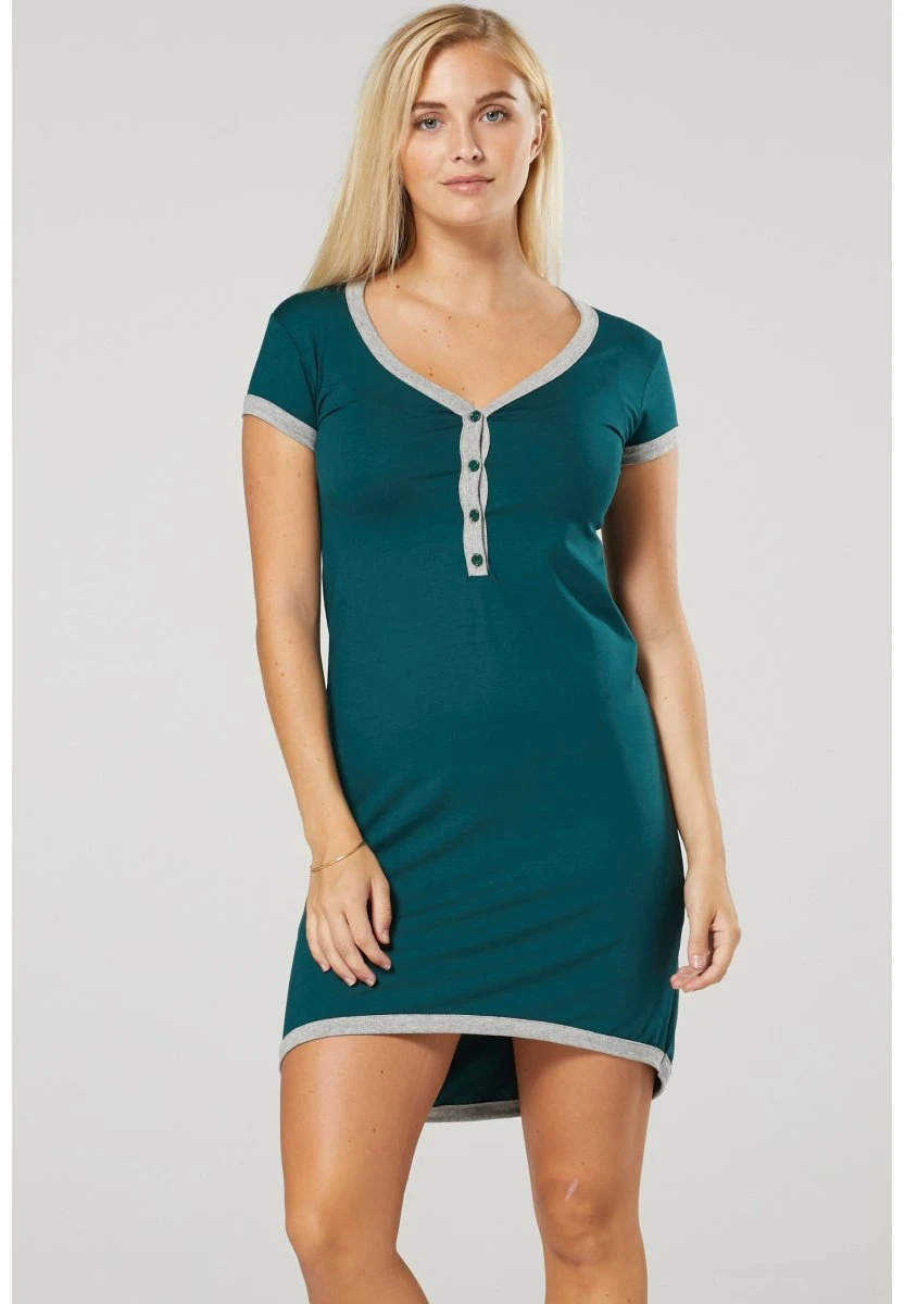 Bluzka - Dark Green - obrazek 3