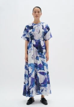 InWear ELITA - D艂uga Sukienka - Graffiti Wall Purple