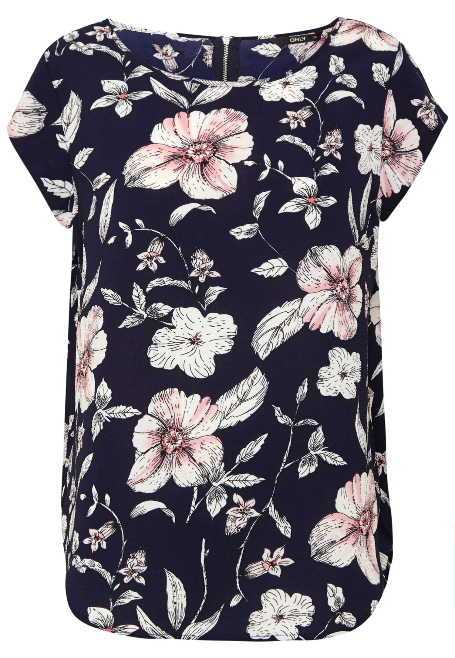 ONLY ONLVIC SS AOP NOOS PTM - Bluzka - Night Sky - obrazek 4