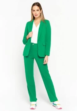 LOLALIZA SUITING - Spodnie Materiałowe - Green