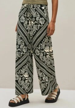 Next Spodnie Materiałowe - Monochrome Print