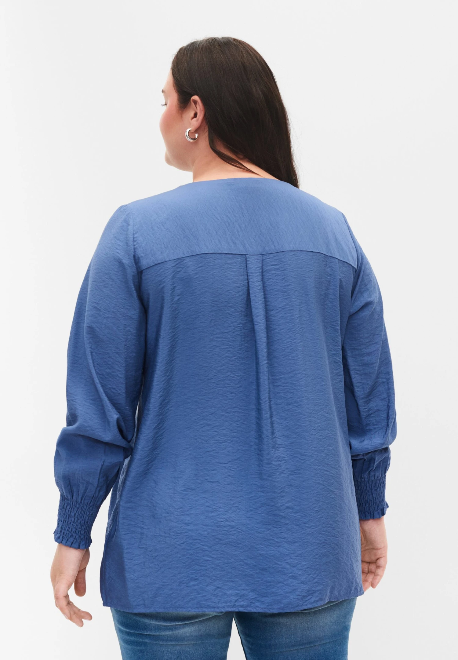 Zizzi MIT SAUMÄRMEL - Bluzka - Coastalfjord - obrazek 3