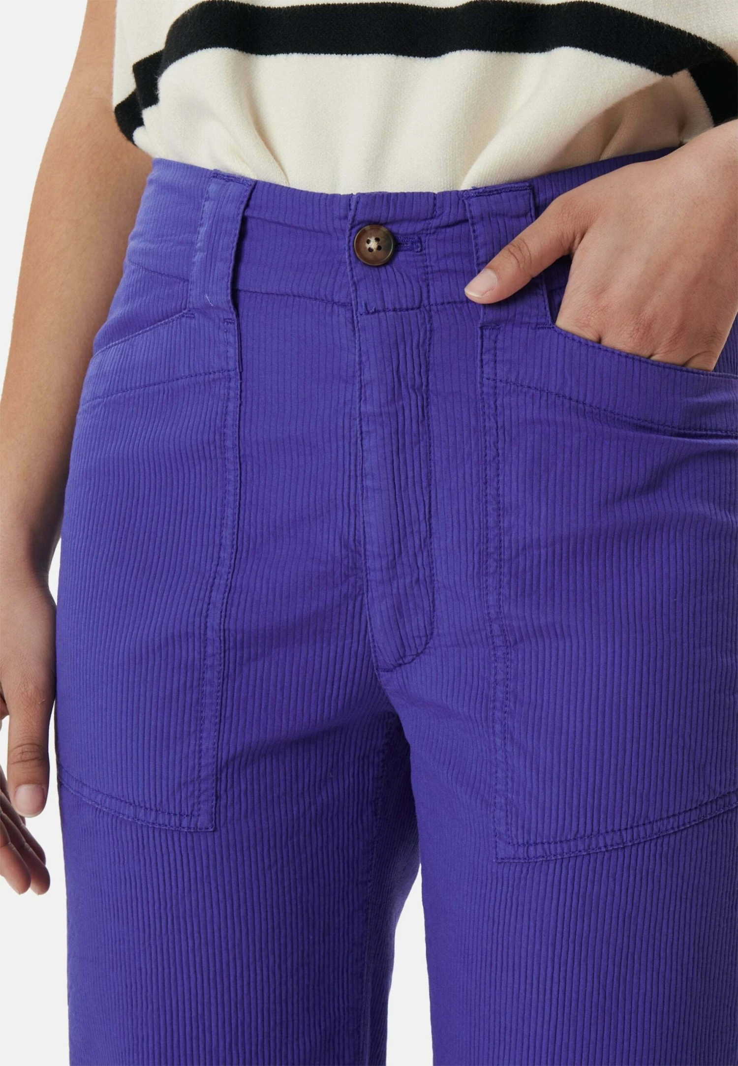 RICO - Spodnie Materiałowe - Saphir - obrazek 5