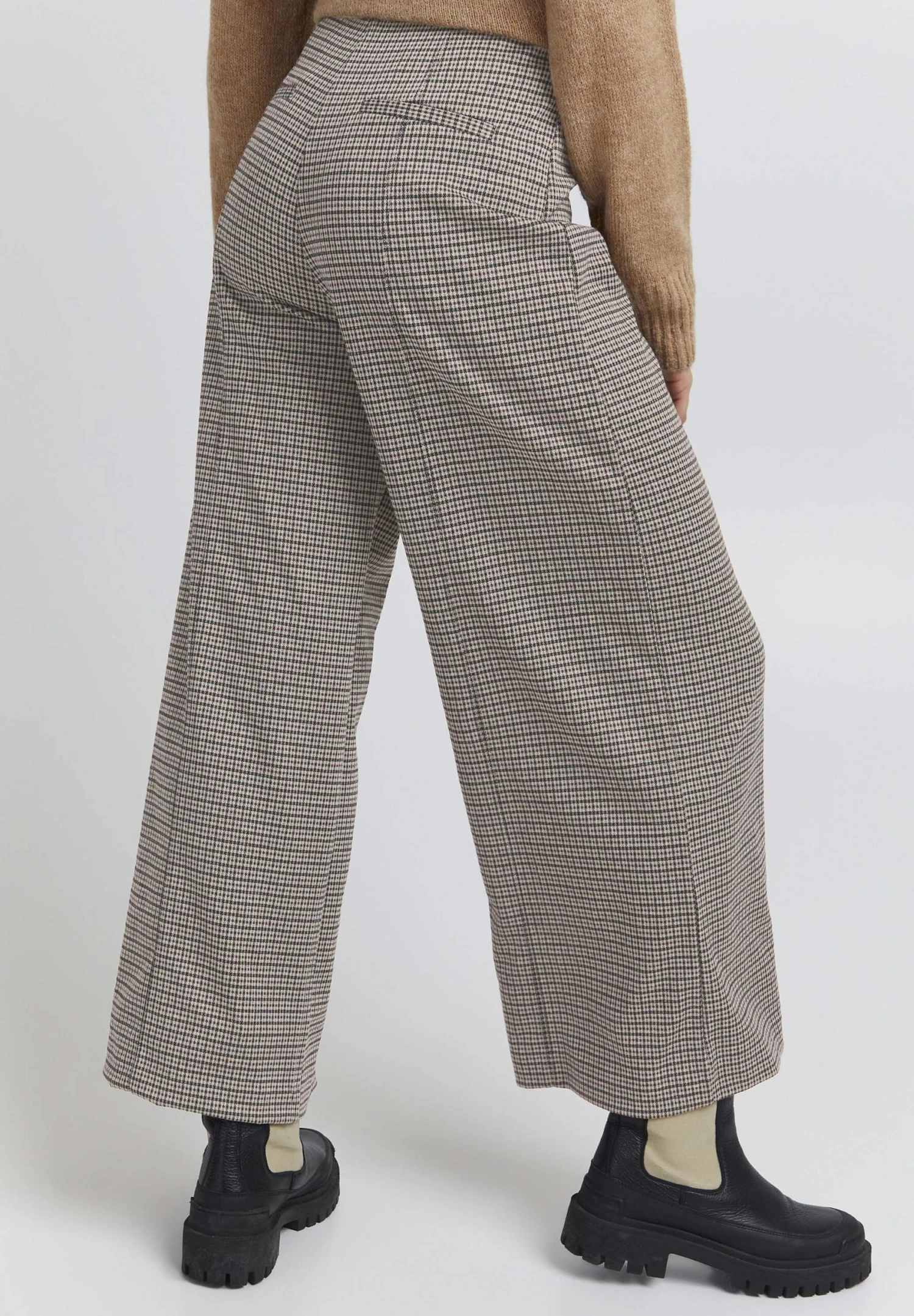 ICHI IHKATE CAMELEON - Spodnie Materiałowe - Mottled Beige - obrazek 3