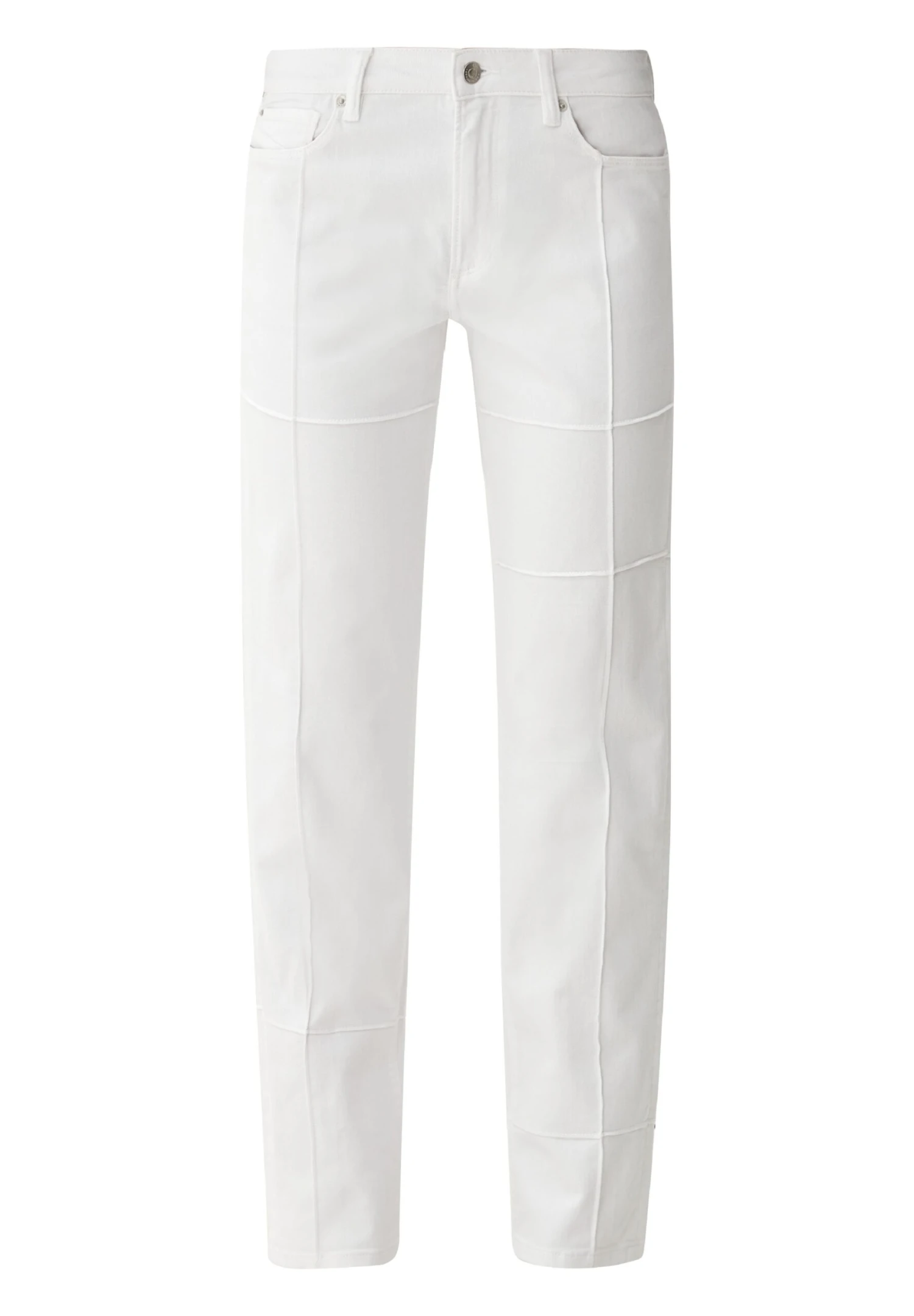 QS By S.Oliver Jeansy Straight Leg - Weiß - obrazek 7