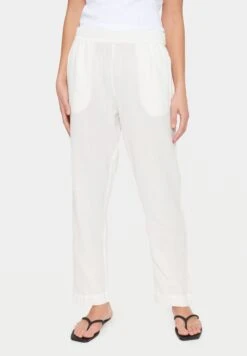 Saint Tropez ULINASZ - Spodnie Materiałowe - Ice