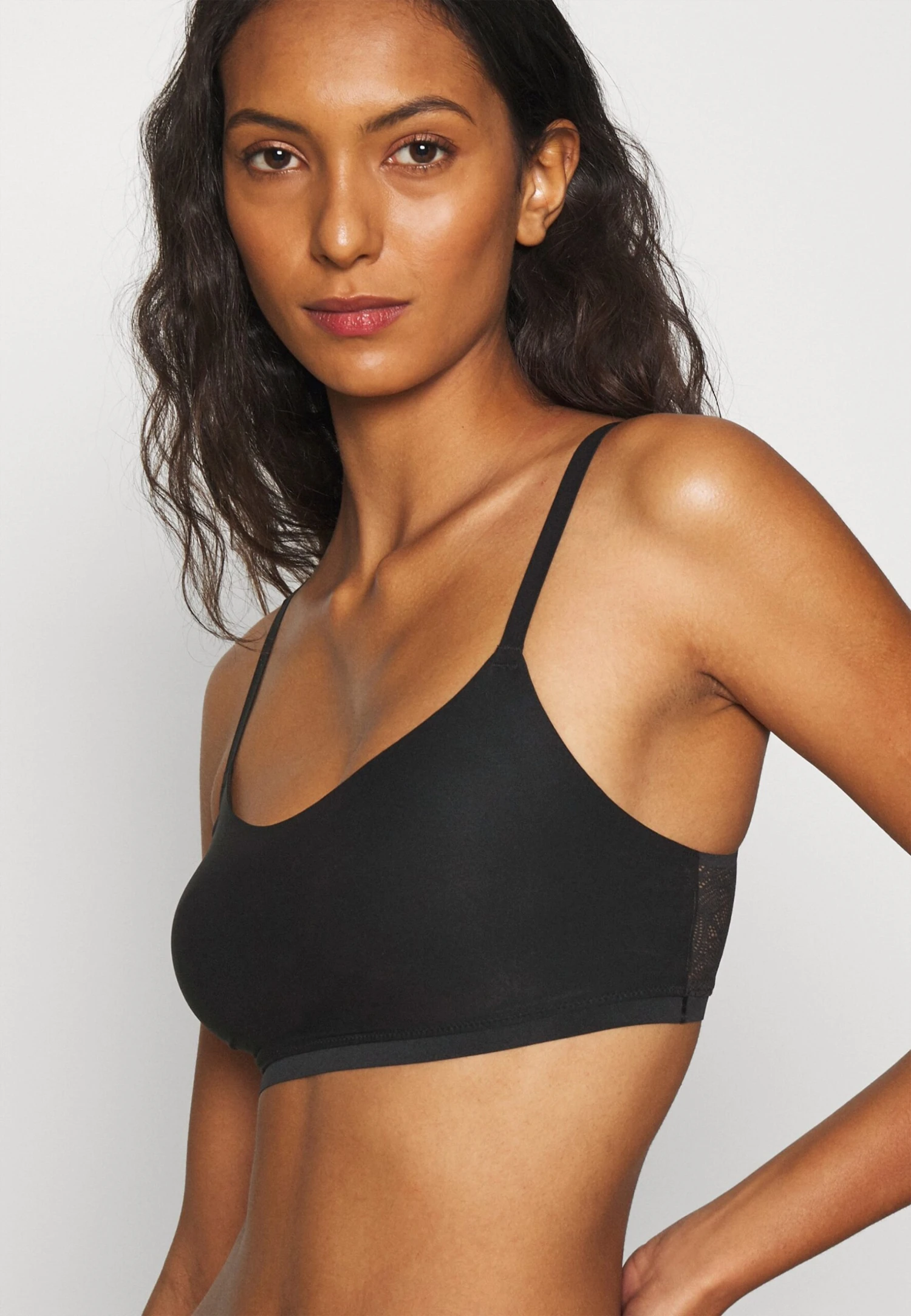 Chantelle Biustonosz Bustier - Black - obrazek 4