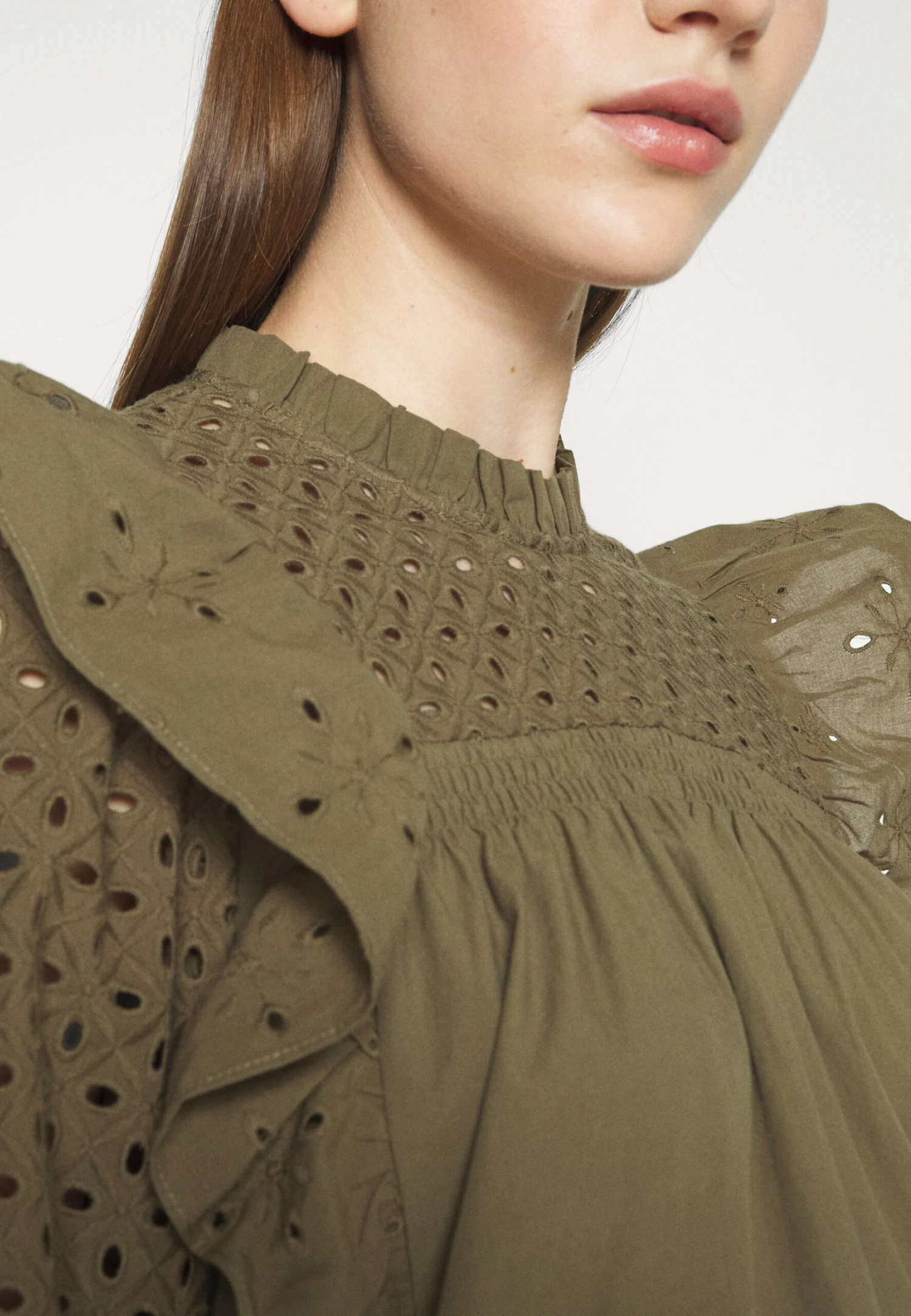 Maje LINODE - Bluzka - Kaki - obrazek 8