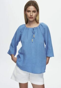 3/4 SLEEVE - Bluzka - Blue