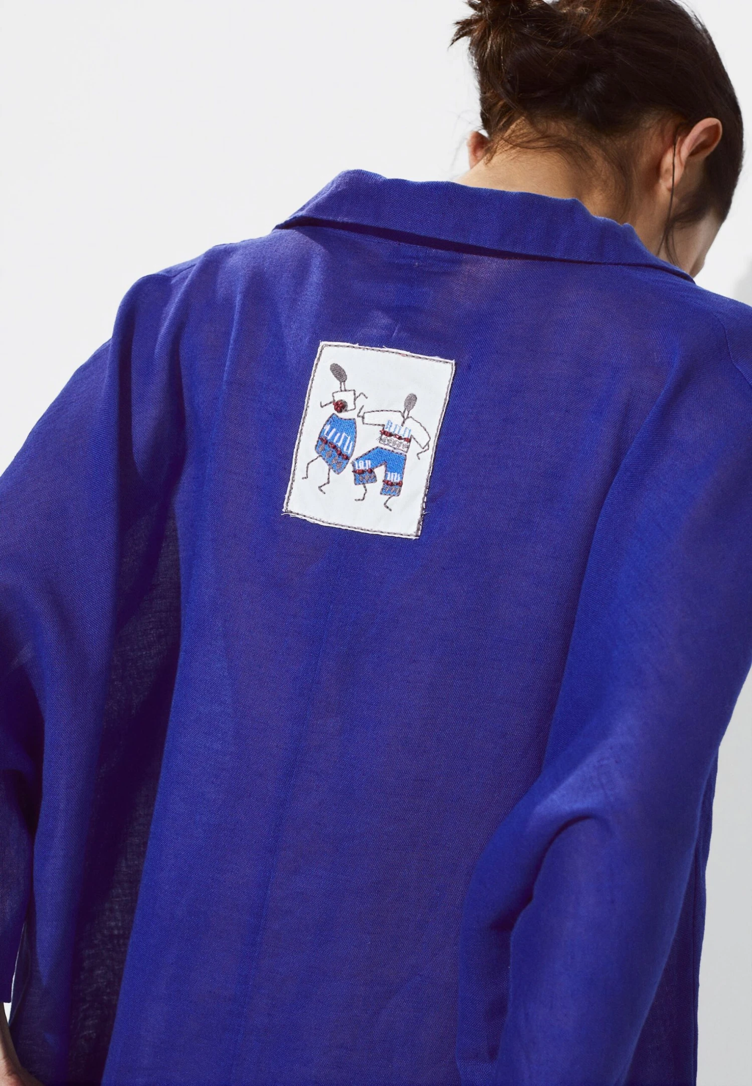 PARFOIS KAFTAN - Sukienka Letnia - Blue - obrazek 4