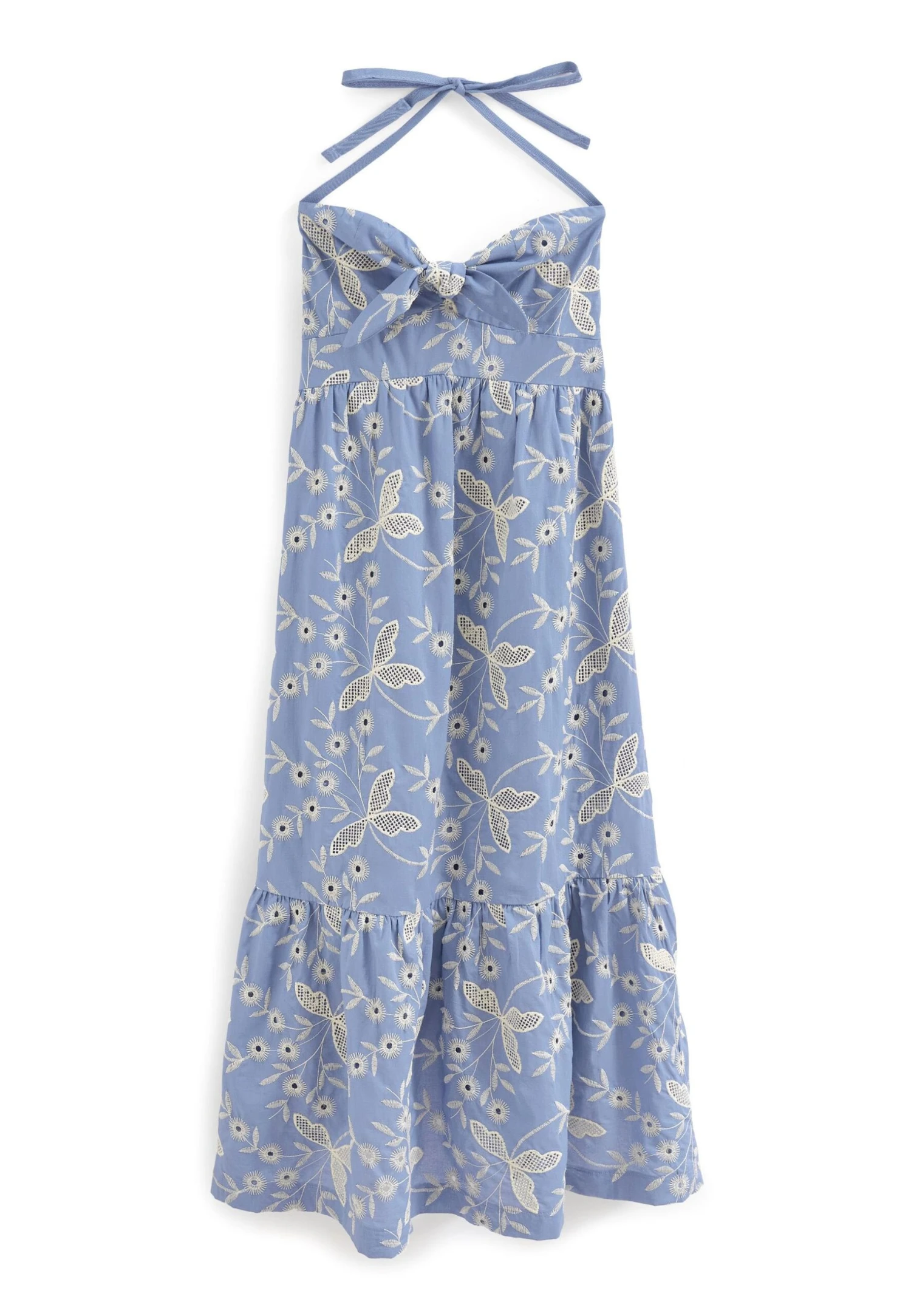 Next STRAPLESS STANDARD - Długa Sukienka - Blue - obrazek 4